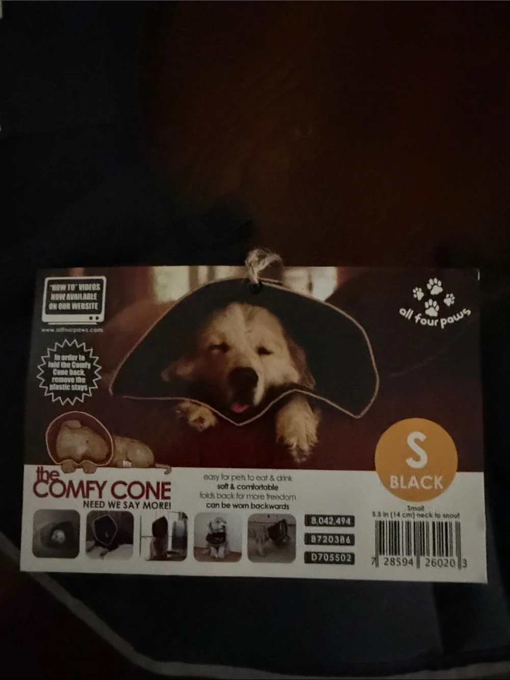 All Four Paws Comfy Cone soft recovery